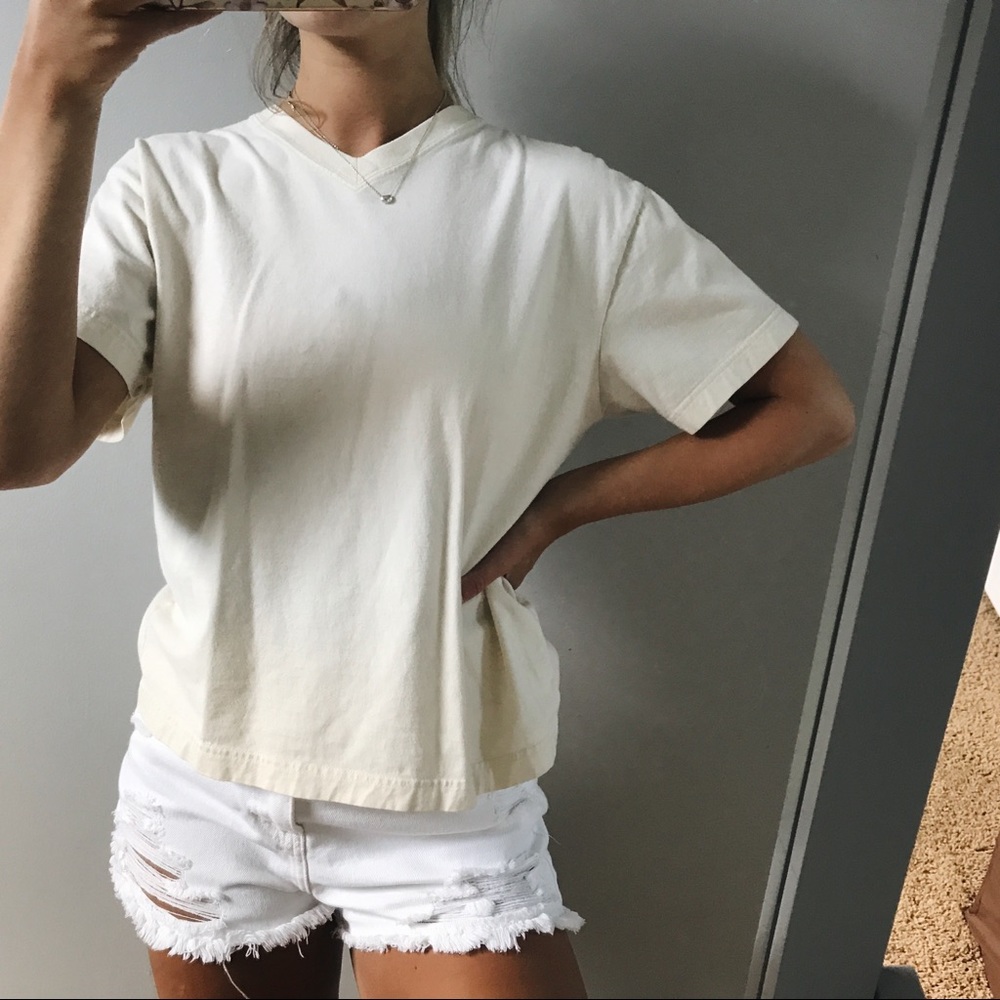 Light Yellow Tee